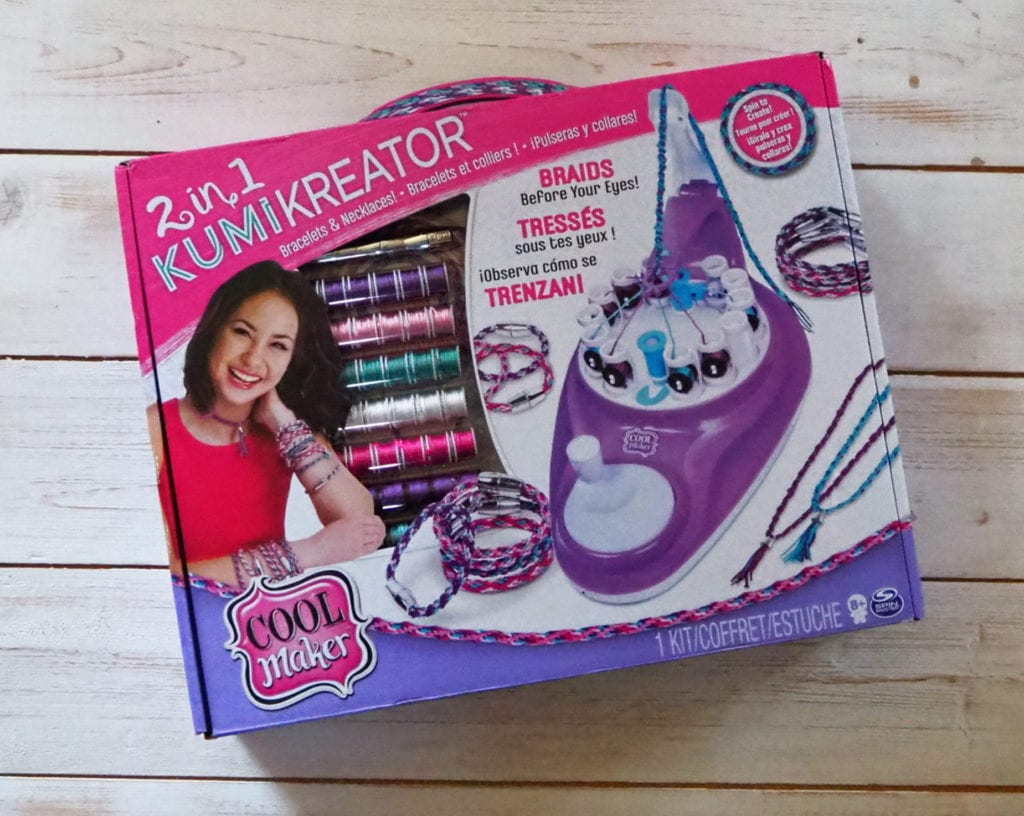 Cool Maker, KumiKreator Friendship Bracelet Maker Kit for Girls Age 8 & up  