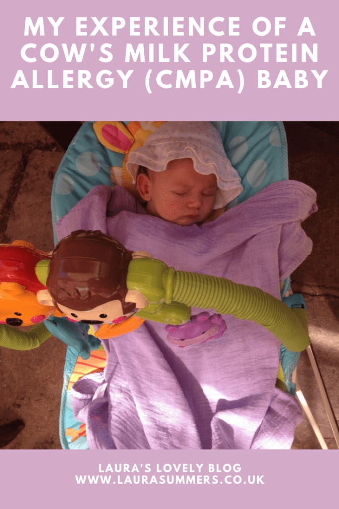 My Experience of A Cow's Milk Protein Allergy (CMPA) Baby. How my daughter was diagnosed with cow's milk protein allergy and silent reflux at 5 weeks old.