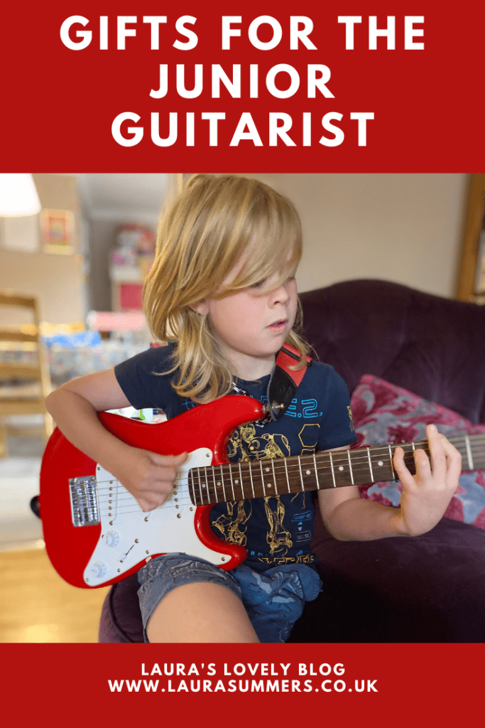 Gifts for the Junior Guitarist. They've got the guitar but what other gifts could you get for a junior guitarist.