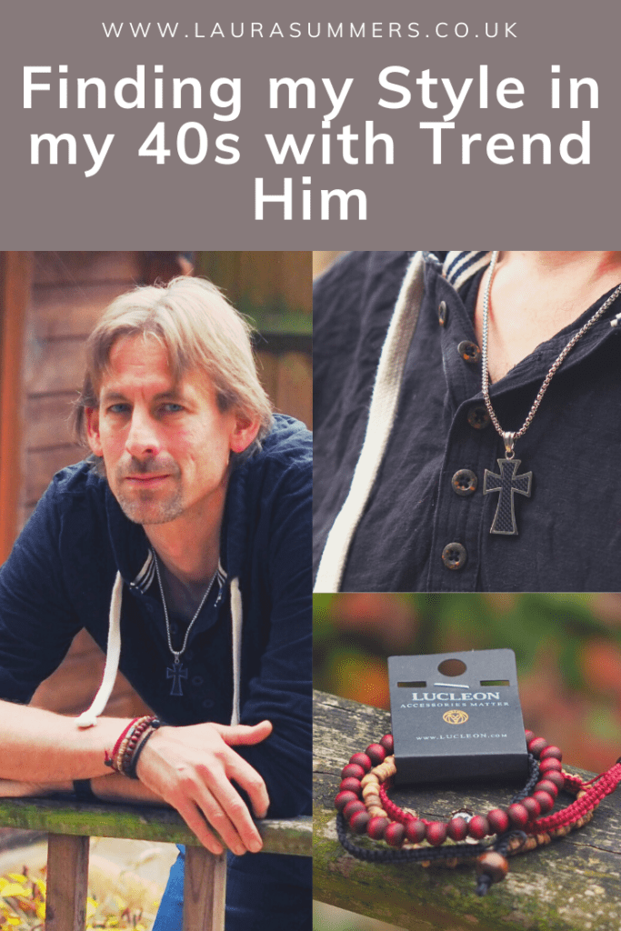 Finding my style in 40s with accessories from Trend Him. How I have become more confident in my sense of style and outfit and accessory choices.