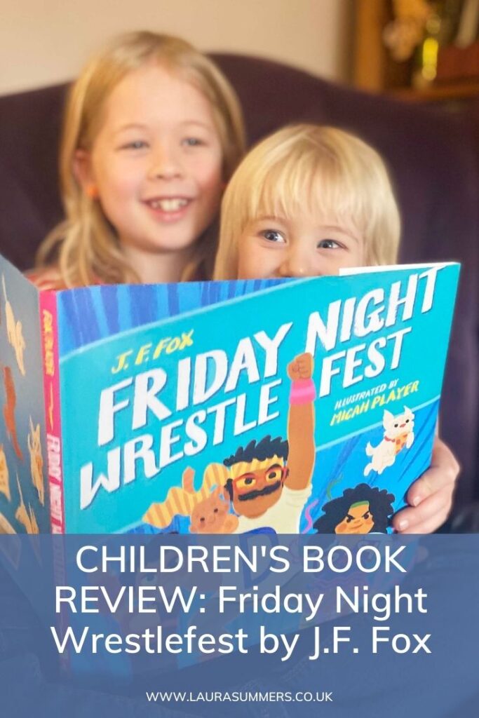 CHILDREN'S BOOK REVIEW: Friday Night Wrestlefest by J.F. Fox. A fun, quirky and colourful book about a time of day parents know well.