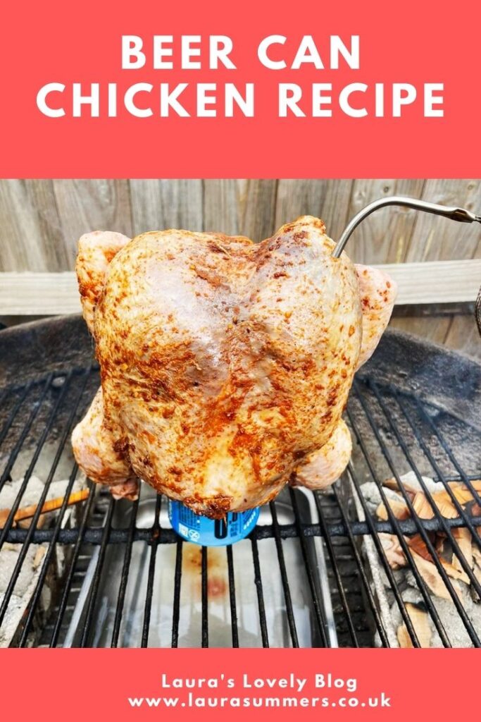 Beer Can Chicken Barbecue Recipe. A classic barbecue recipe, barbecuing a whole chicken with a beer can up inside its bum. Makes for delicious, moist and smoky chicken. 